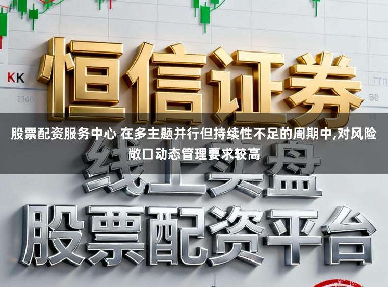 股票配资服务中心 在多主题并行但持续性不足的周期中,对风险敞口动态管理要求较高
